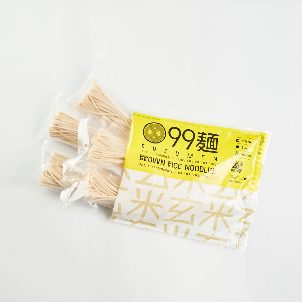 99麺 あきたこまち玄米麺 30食セット（110g×5袋×6セット） – 99麺